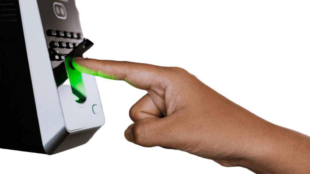 Sistema de seguridad biométrico